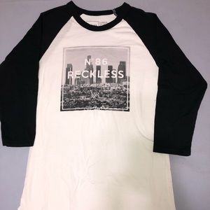 Young and reckless baseball tee